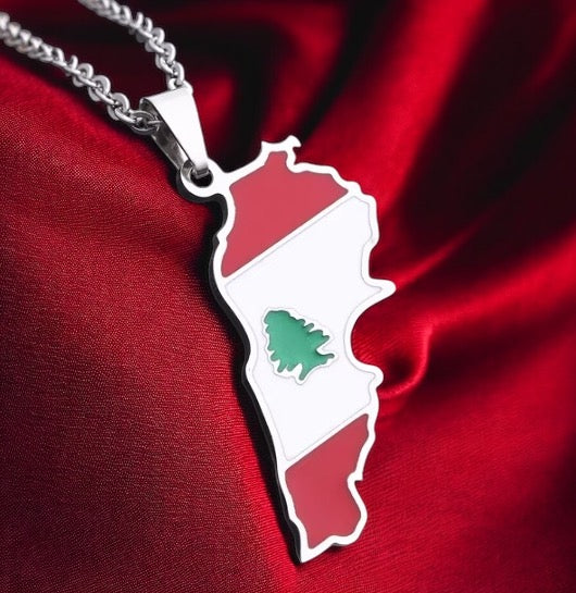 Collier Carte Liban