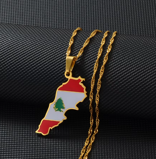 Collier Carte Liban