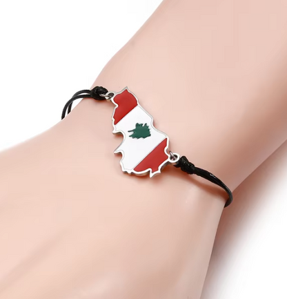 Bracelet Drapeau Liban