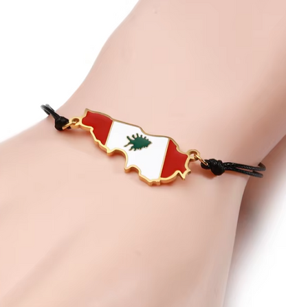 Bracelet Drapeau Liban